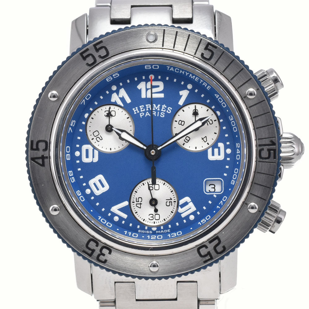 Hermes Clipper Diver Quartz Stainless Steel Watch (Pre-Owned)