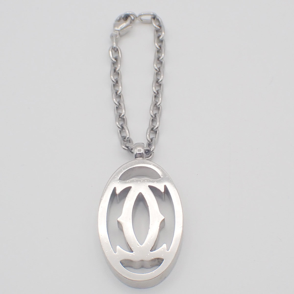 Cartier 2C Silver Silver Silver Charms And Keychains Accessory (Pre-Owned)