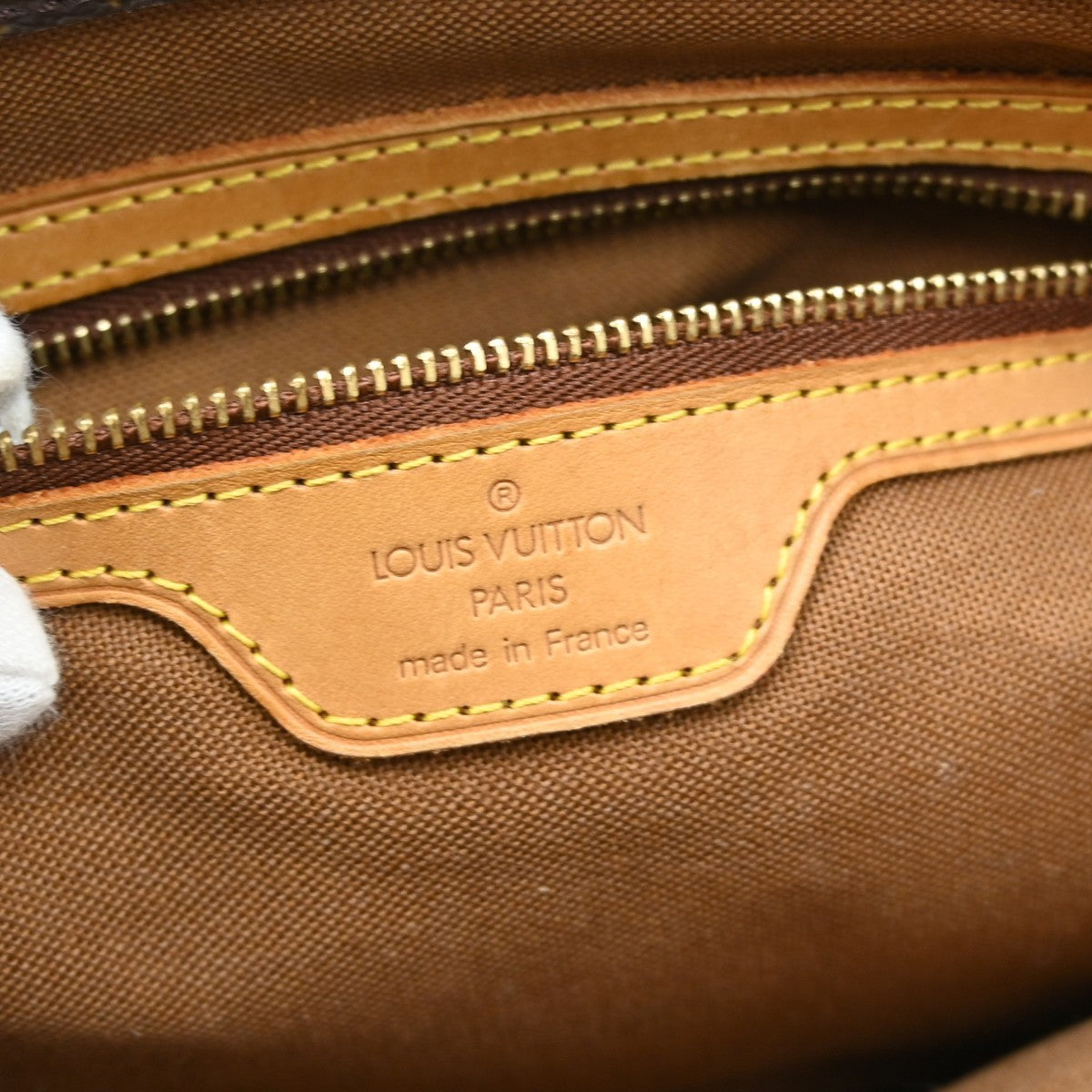 Louis Vuitton Cabas Piano Monogram Canvas Brown Canvas Tote Bag Bag (Pre-Owned)