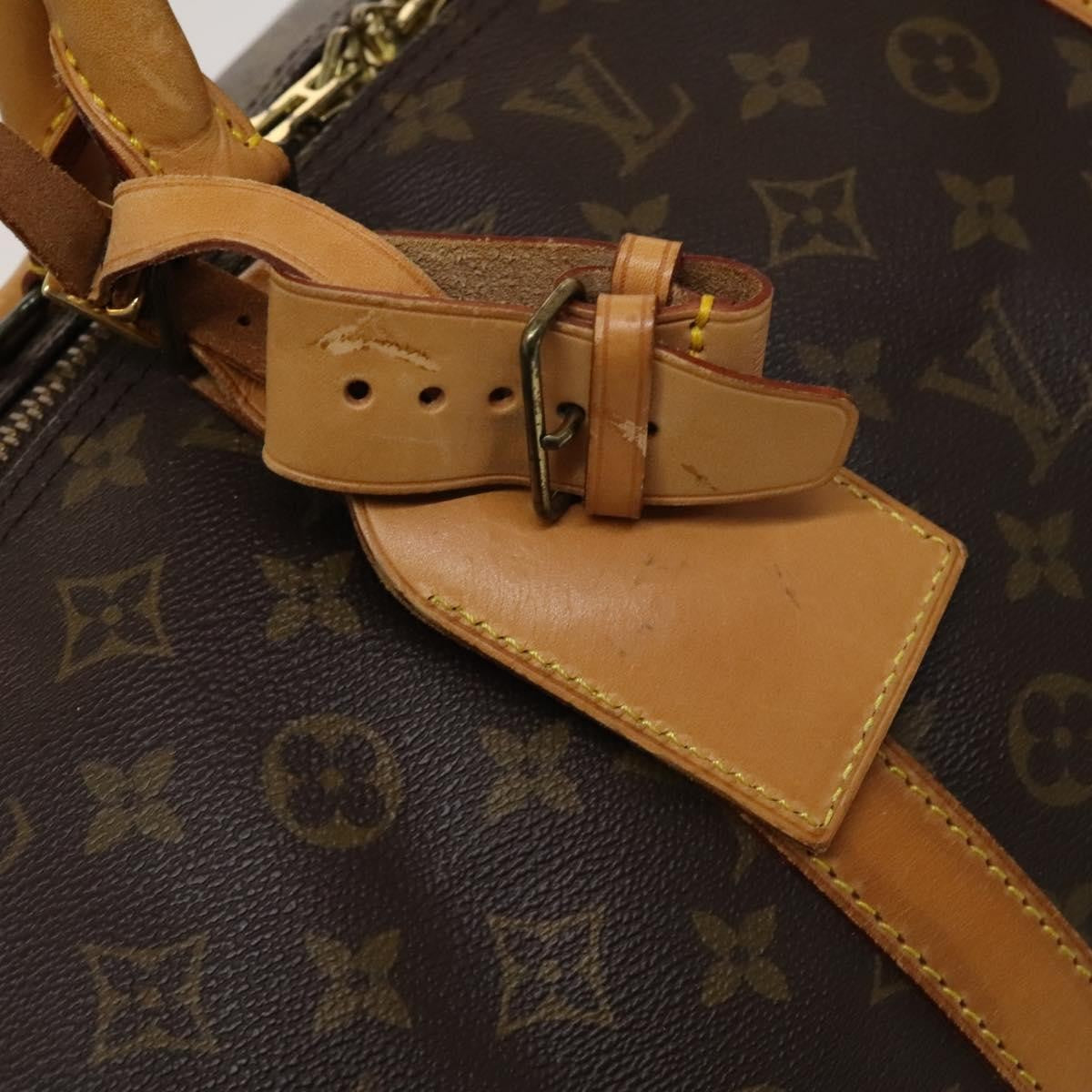 Louis Vuitton Keepall Monogram Canvas Brown Canvas Travel Bag Bag (Pre-Owned)