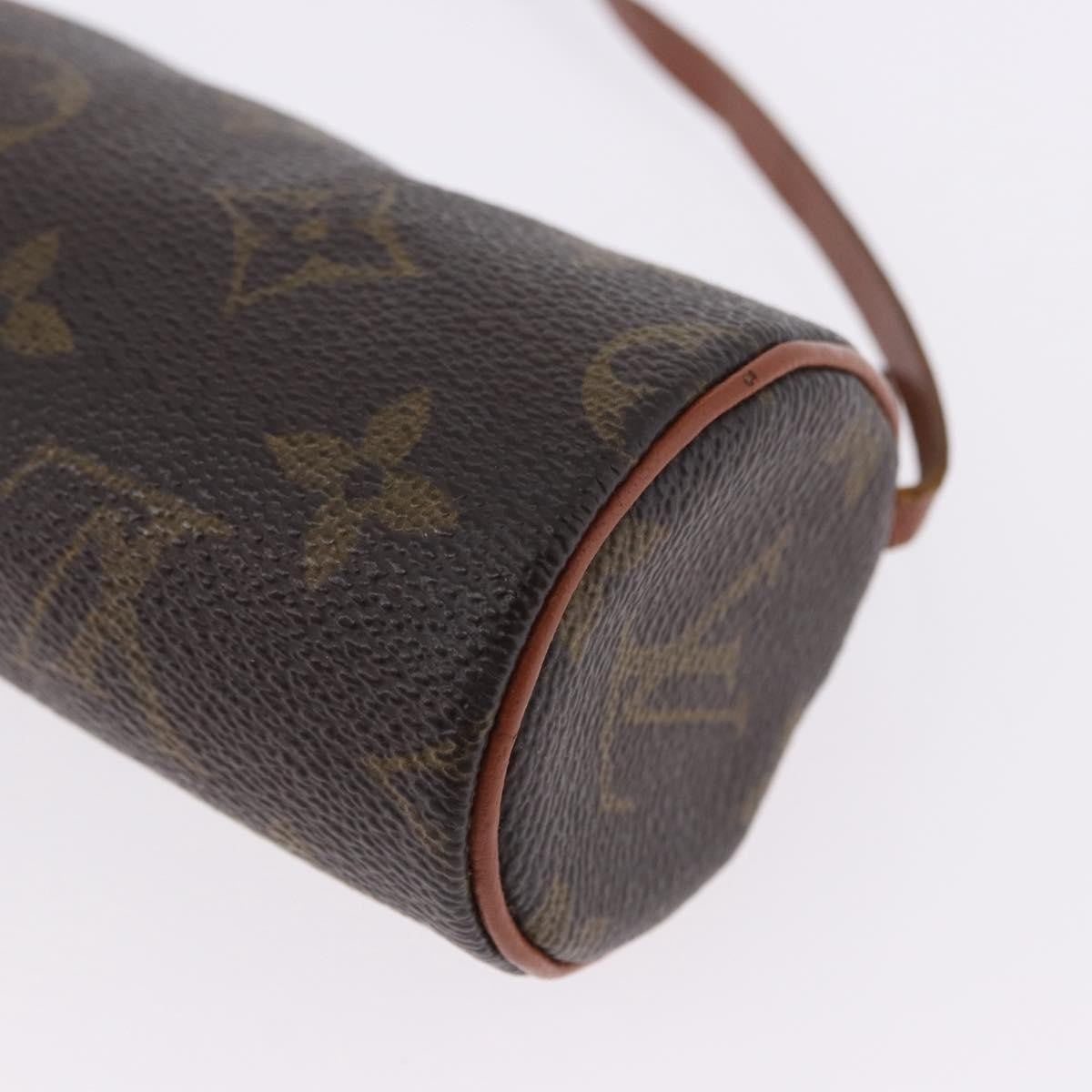 Louis Vuitton Papillon Pochette Monogram Canvas Brown Canvas Clutche & Pouche Bag (Pre-Owned)