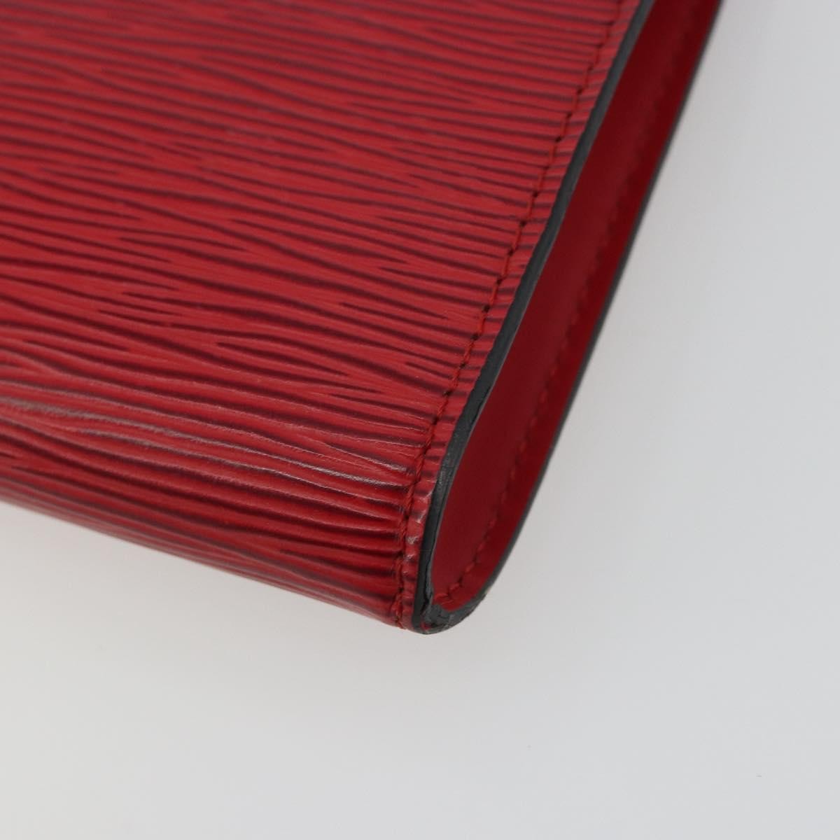 Louis Vuitton Pochette Accessoires Epi Red Leather Clutche & Pouche Bag (Pre-Owned)