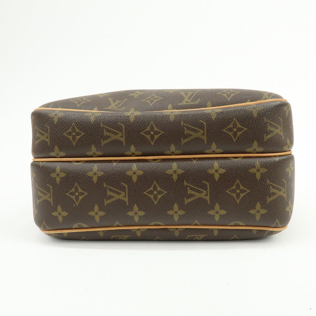 Louis Vuitton Reporter Monogram Canvas Brown Canvas Shoulder Bag Bag (Pre-Owned)