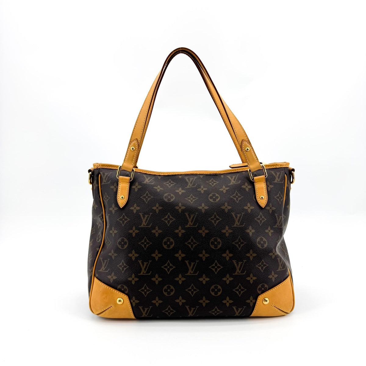 Louis Vuitton Estrela Monogram Canvas Brown Canvas Handbag (Pre-Owned)