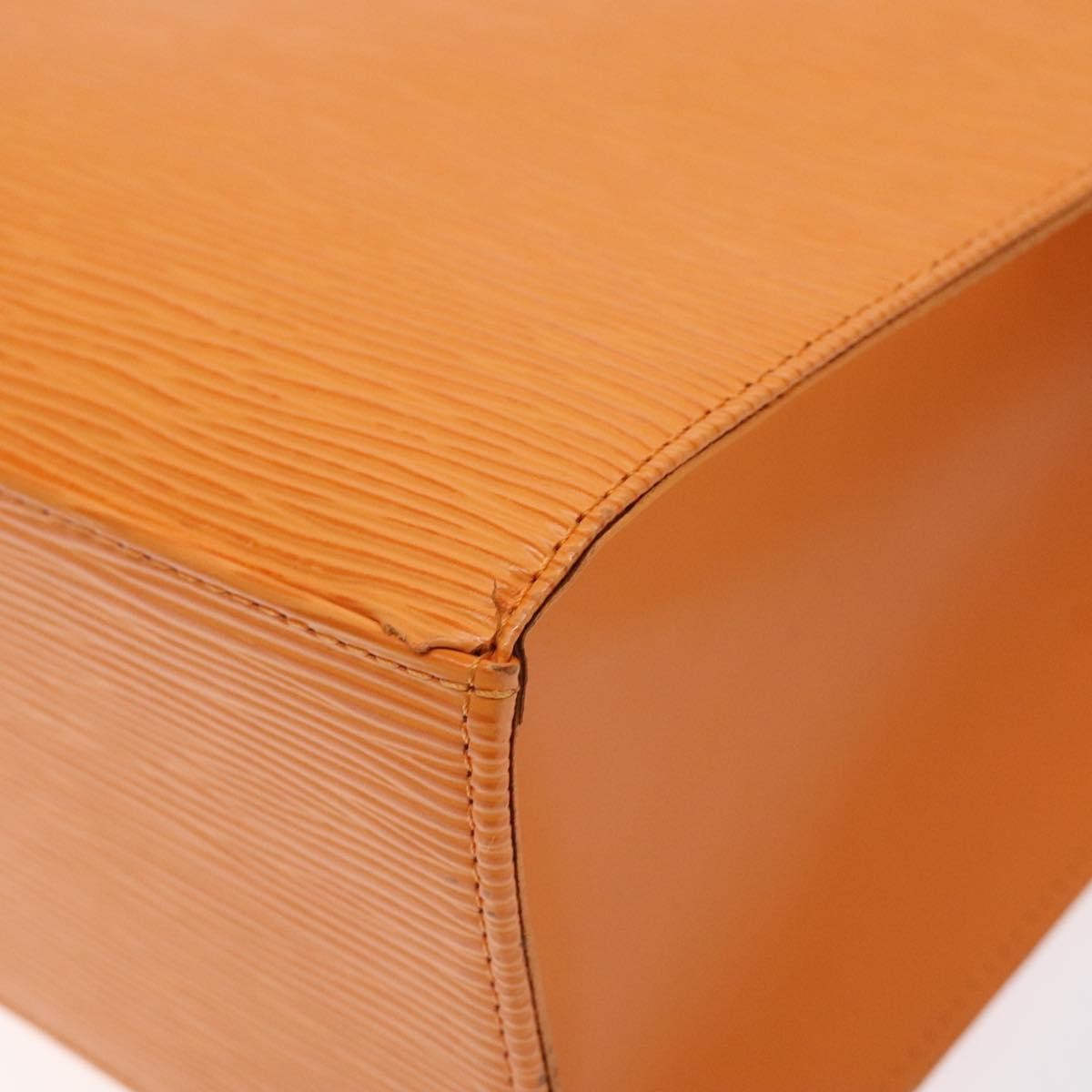 Louis Vuitton Croisette Epi Leather Orange Leather Handbag (Pre-Owned)