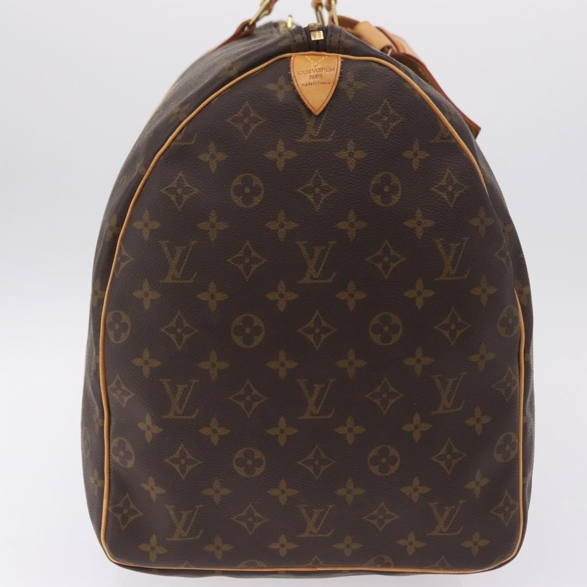 Louis Vuitton Keepall Monogram Canvas Brown Canvas Travel Bag Bag (Pre-Owned)