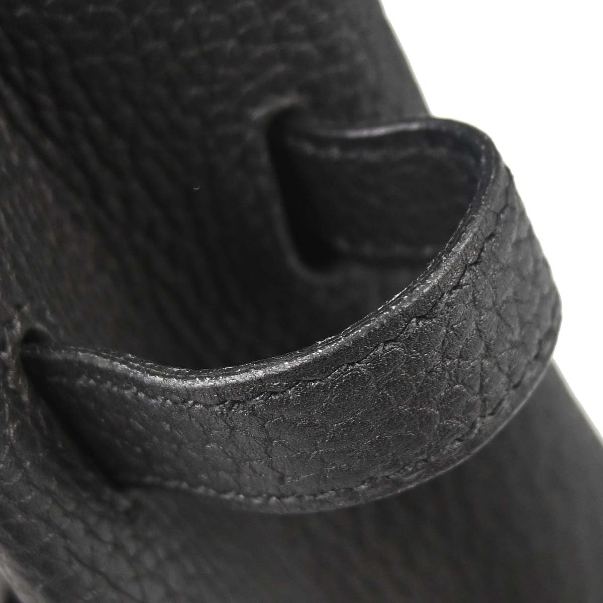 Hermes Birkin Black Togo With Gold Hardware Black Calfskin Handbag (Pre-Owned)