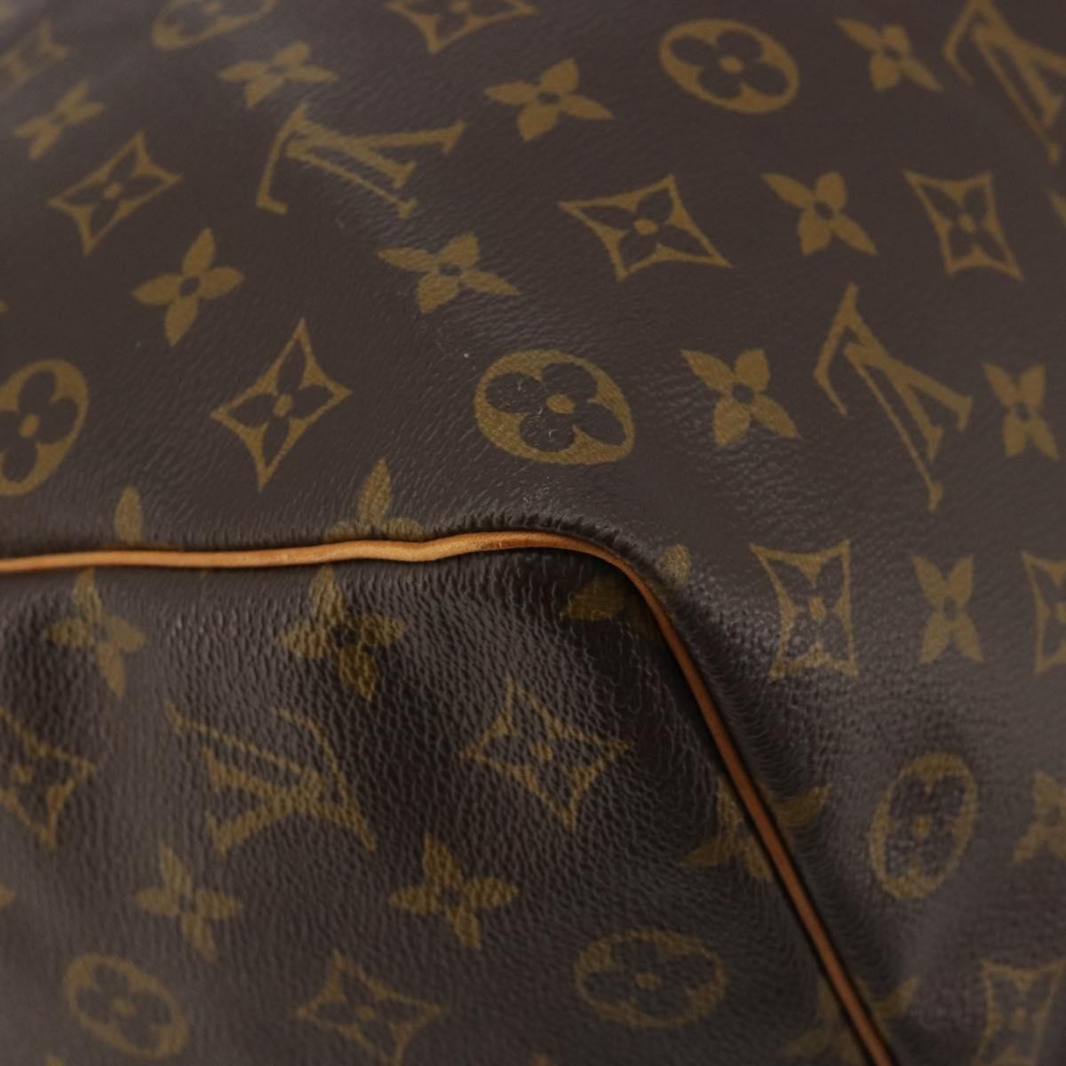 Louis Vuitton Keepall Monogram Canvas Brown Canvas Travel Bag Bag (Pre-Owned)