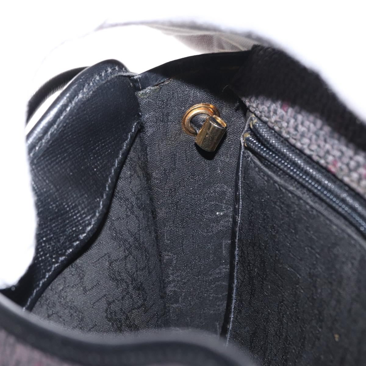 Saint Laurent Vintage Canvas Black Canvas Shoulder Bag Bag (Pre-Owned)