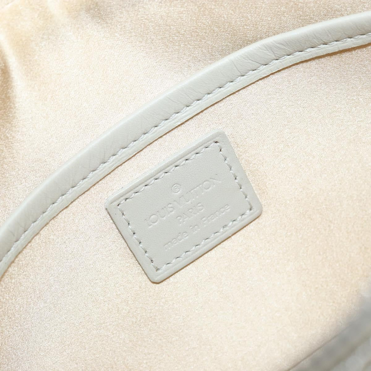 Louis Vuitton Mckenna Mini Lin Gold Canvas Bag (Pre-Owned)