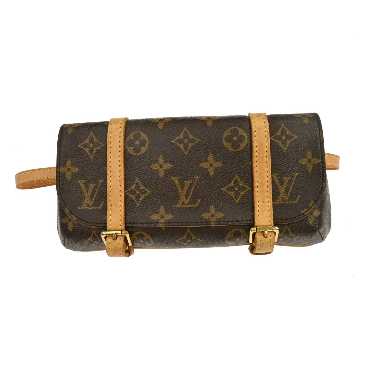 Louis Vuitton Marelle Waist Monogram Canvas Brown Canvas Clutche & Pouche Bag (Pre-Owned)