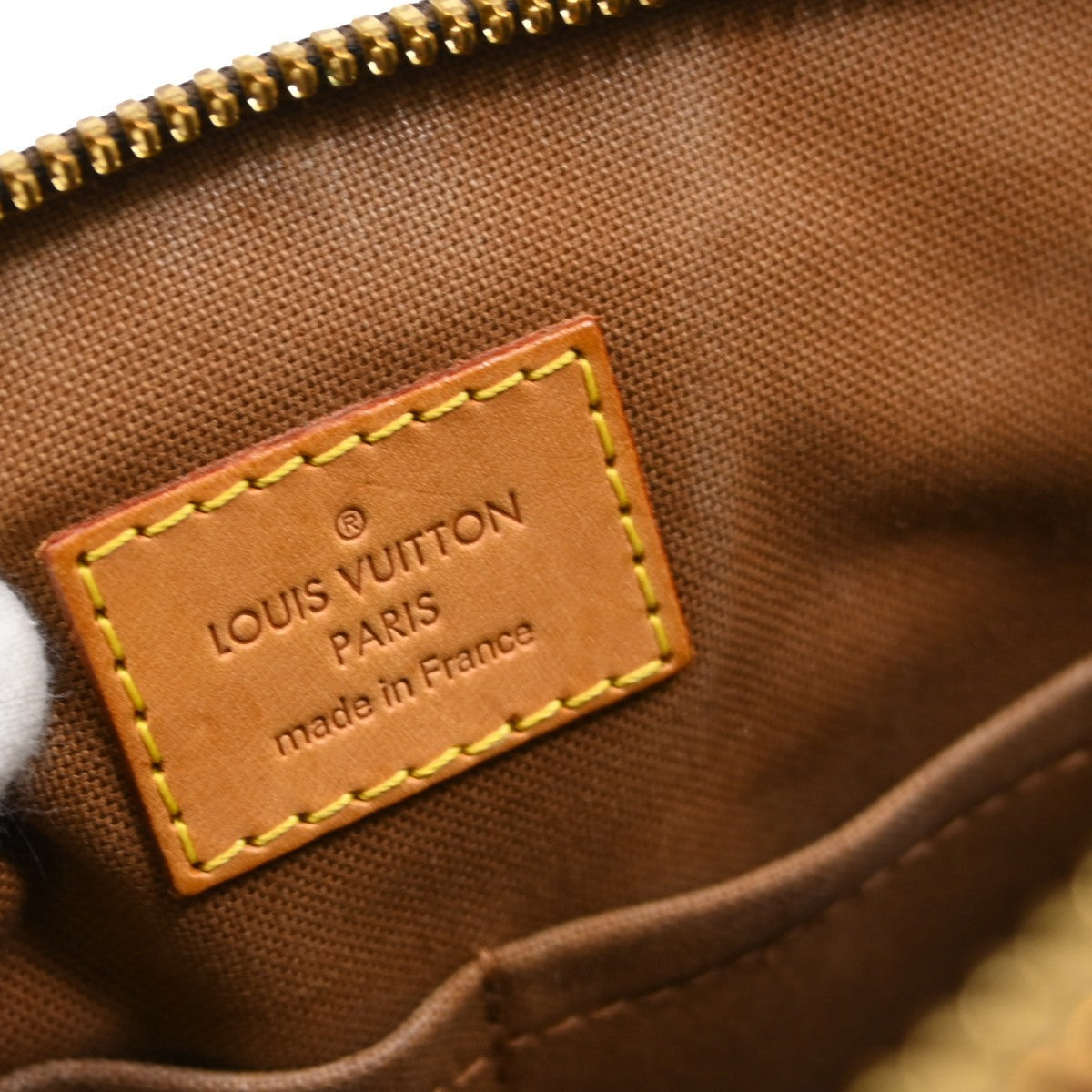 Louis Vuitton Tivoli Monogram Brown Canvas Handbag (Pre-Owned)