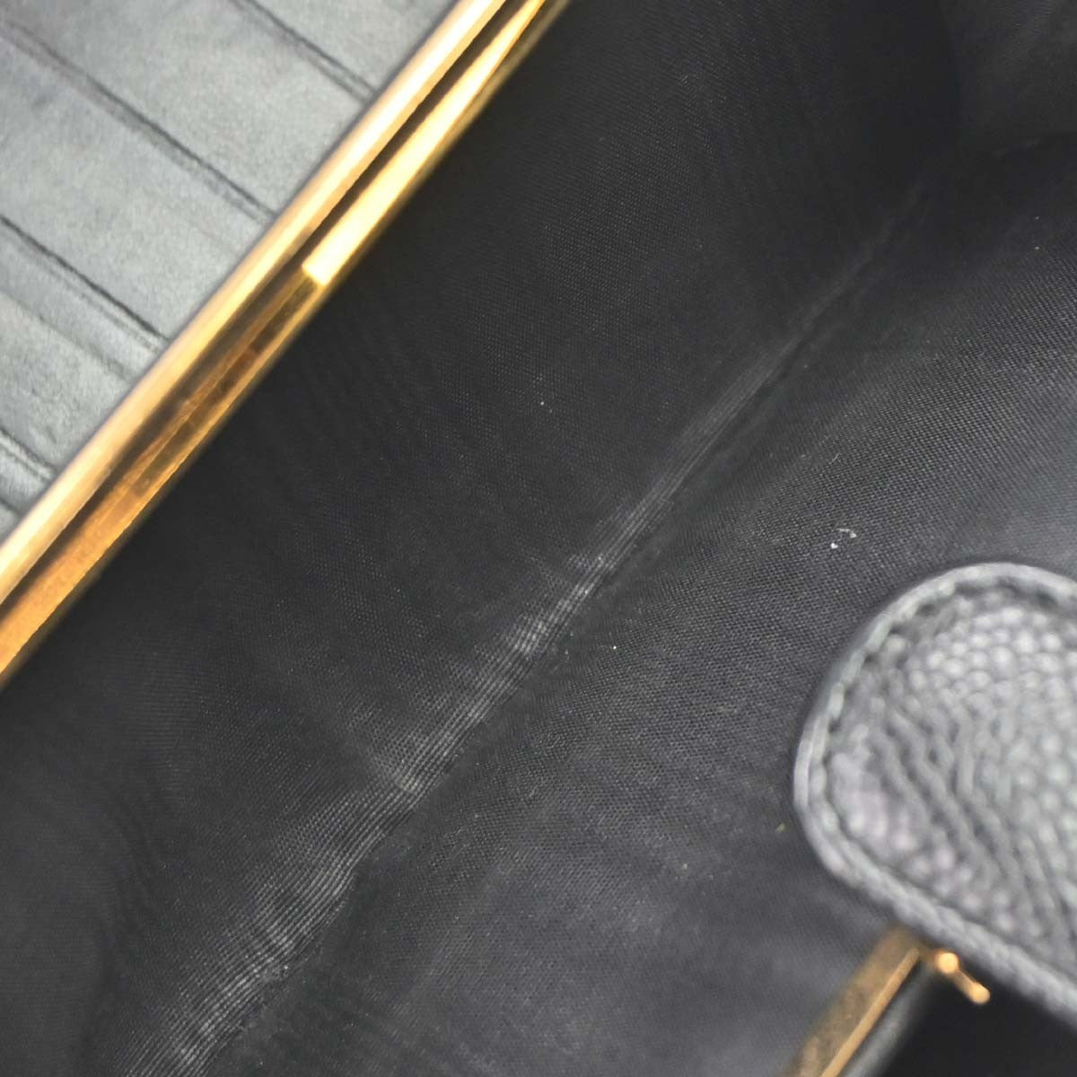 Chanel Timeless Cc French Caviar Black Leather Wallets Accessory (Pre-Owned)