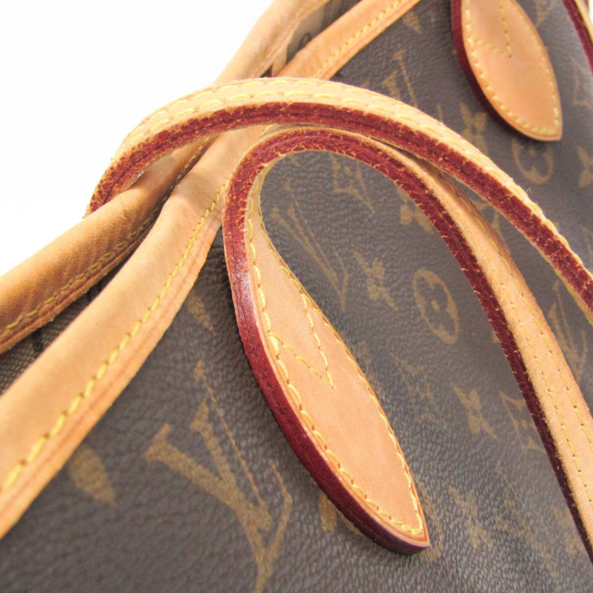 Louis Vuitton Neverfull Monogram Canvas Brown Canvas Tote Bag Bag (Pre-Owned)