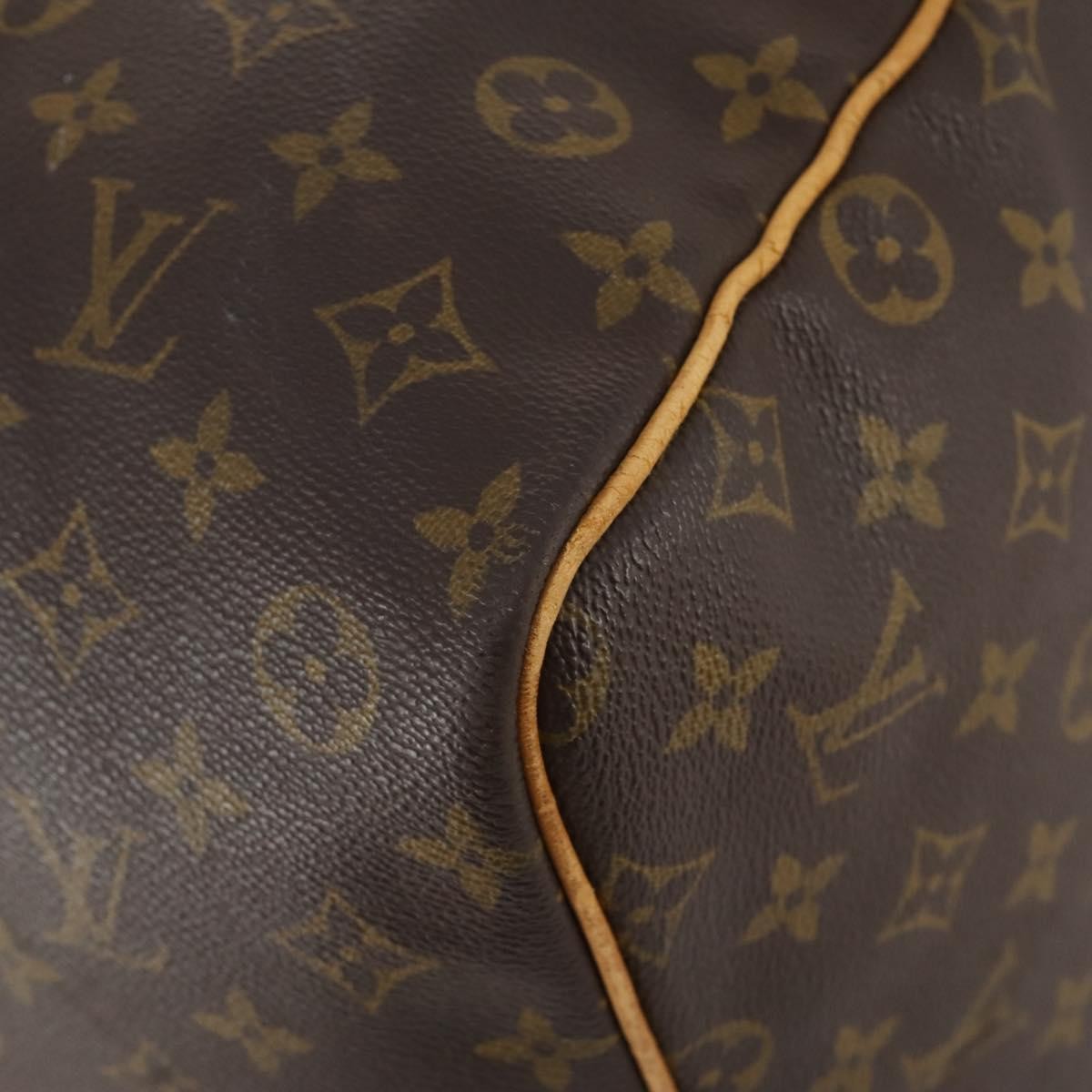 Louis Vuitton Keepall Monogram Canvas Brown Canvas Travel Bag Bag (Pre-Owned)