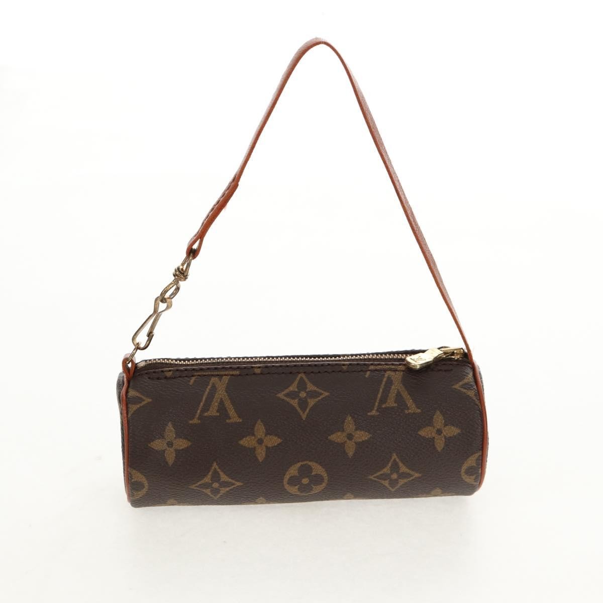 Louis Vuitton Papillon Monogram Canvas Brown Canvas Handbag (Pre-Owned)