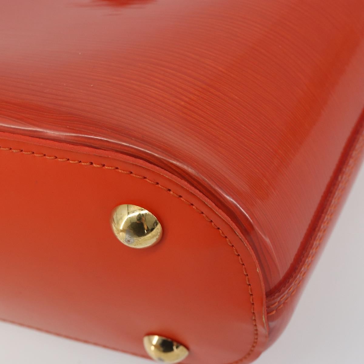 Louis Vuitton Plage Lagoon Bay Vinyl Epi Leather Orange Leather Tote Bag Bag (Pre-Owned)