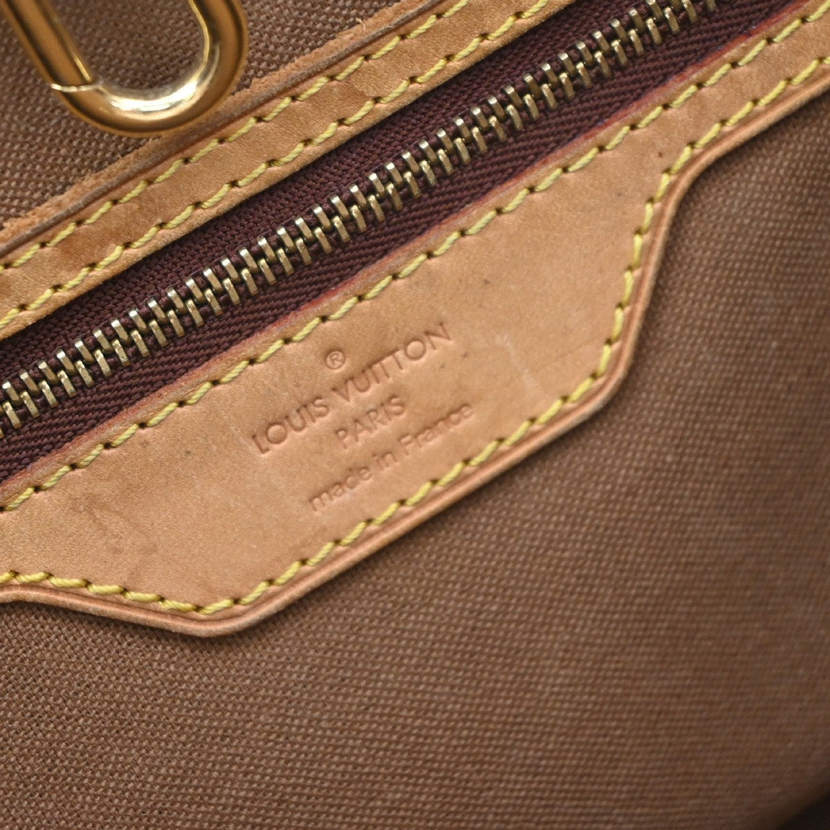 Louis Vuitton Batignolles Monogram Canvas Brown Canvas Tote Bag Bag (Pre-Owned)