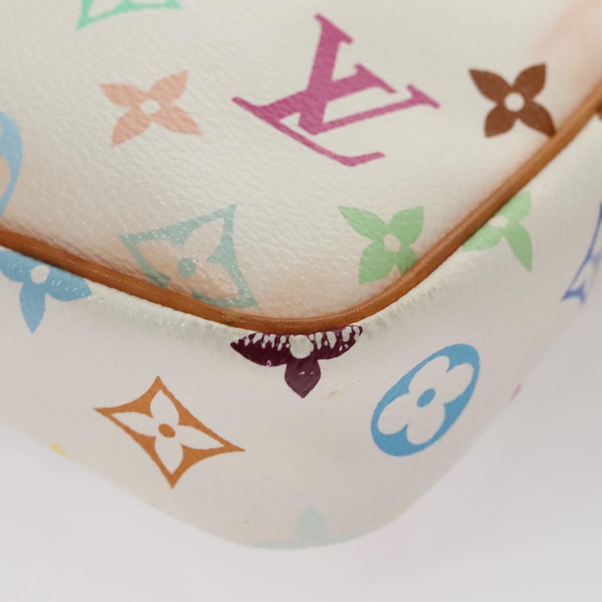 Louis Vuitton Rift Monogram Multicolor White Canvas Shoulder Bag Bag (Pre-Owned)