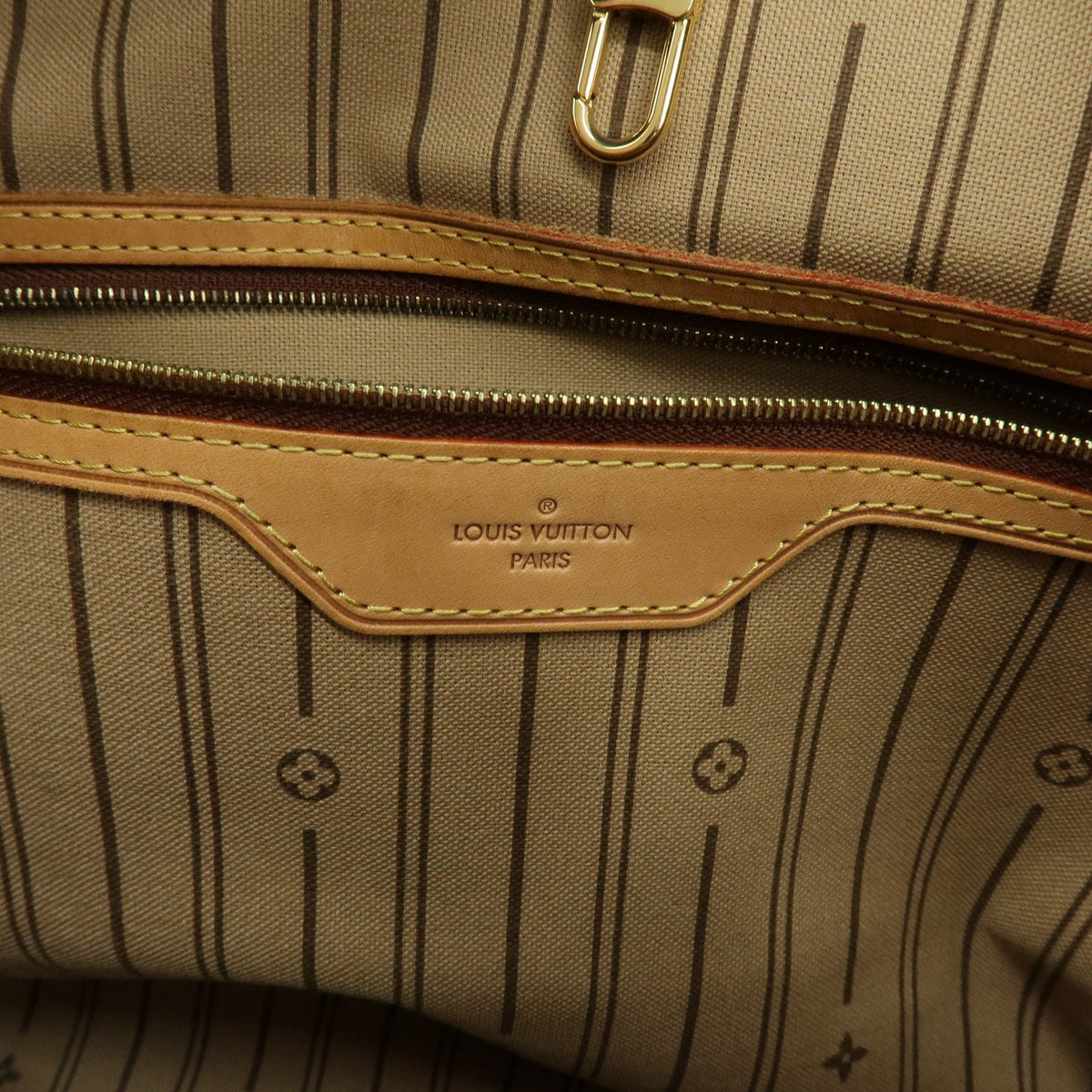Louis Vuitton Delightful Monogram Canvas Brown Canvas Handbag (Pre-Owned)
