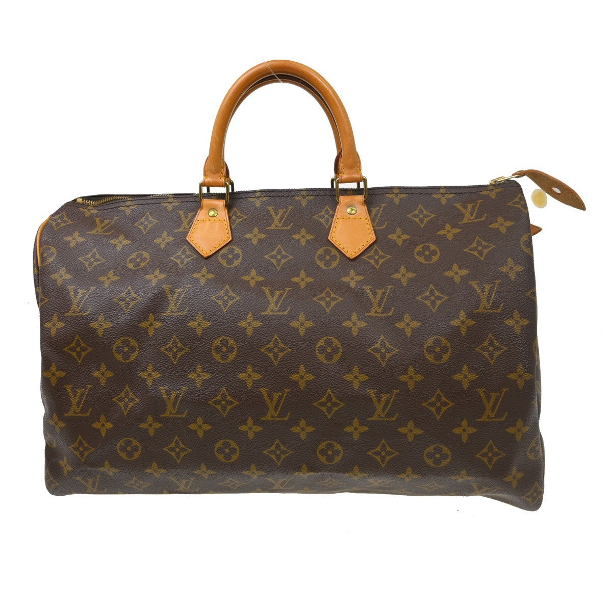 Louis Vuitton Speedy Monogram Canvas Brown Canvas Handbag (Pre-Owned)