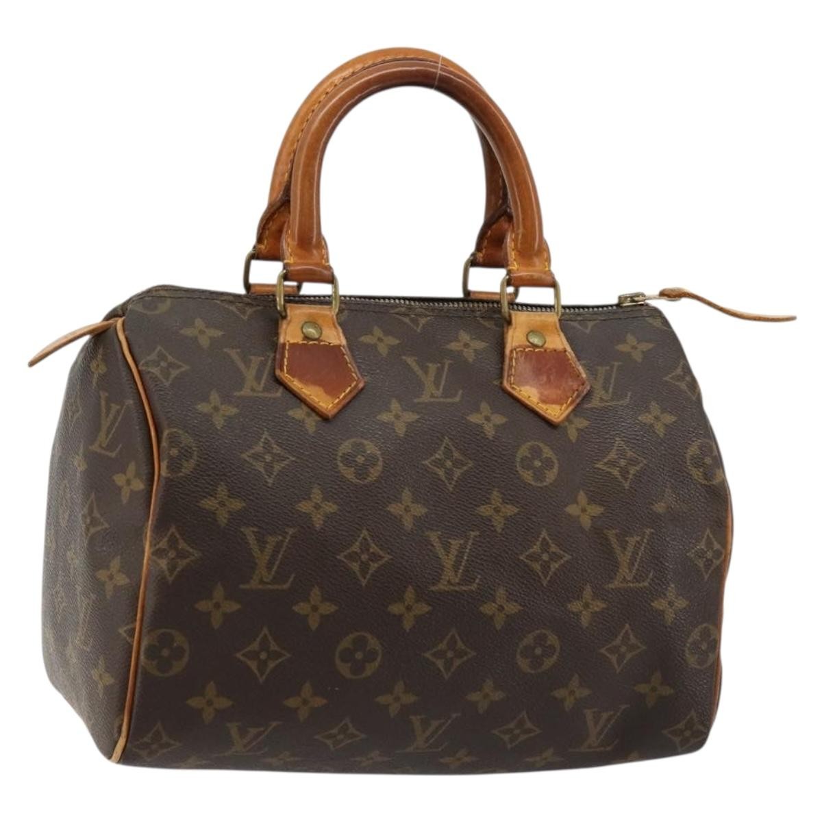 Louis Vuitton Speedy Monogram Canvas Brown Canvas Handbag (Pre-Owned)
