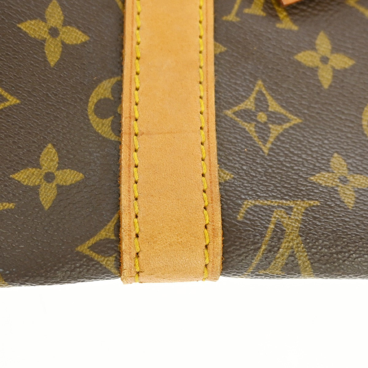Louis Vuitton Keepall Monogram Canvas Brown Canvas Travel Bag Bag (Pre-Owned)