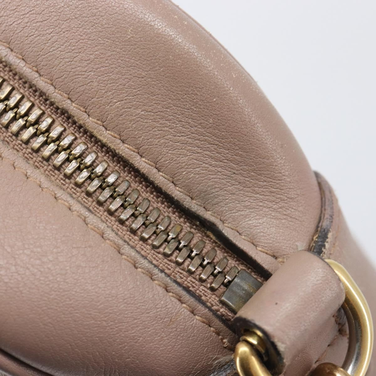 Gucci Gg Marmont Matelasse Leather Beige Leather Shoulder Bag Bag (Pre-Owned)