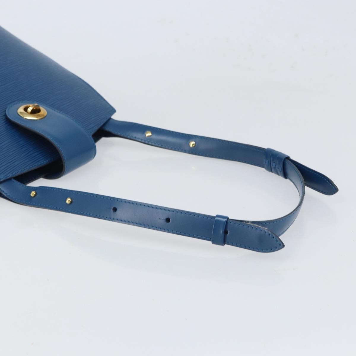 Louis Vuitton Cluny Epi Leather Blue Leather Shoulder Bag Bag (Pre-Owned)