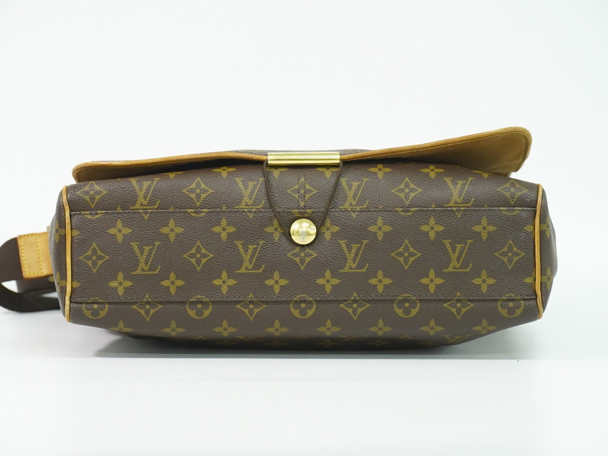 Louis Vuitton Abbesses Messenger Monogram Canvas Brown Canvas Shoulder Bag Bag (Pre-Owned)