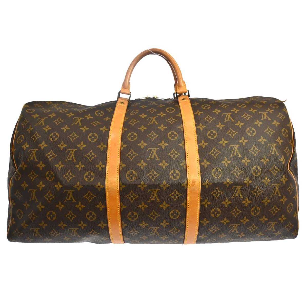 Louis Vuitton Keepall Monogram Canvas Brown Canvas Travel Bag Bag (Pre-Owned)