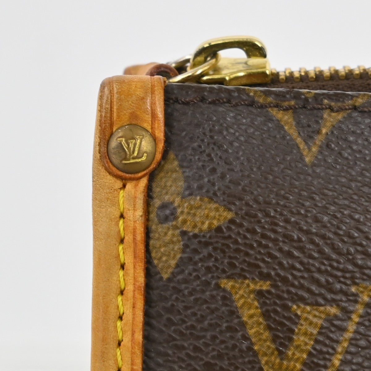 Louis Vuitton Popincourt Handle Monogram Canvas Brown Canvas Handbag (Pre-Owned)