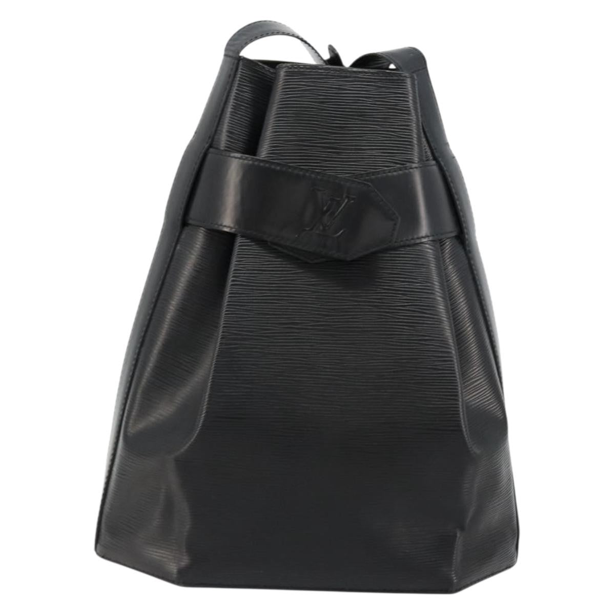 Louis Vuitton Vintage Sac D'epaule Epi Leather Black Leather Shoulder Bag Bag (Pre-Owned)