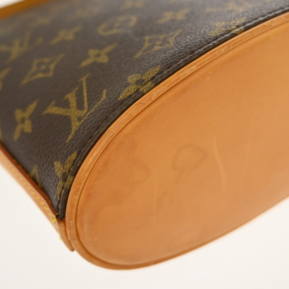 Louis Vuitton Drouot Monogram Canvas Brown Canvas Shoulder Bag Bag (Pre-Owned)