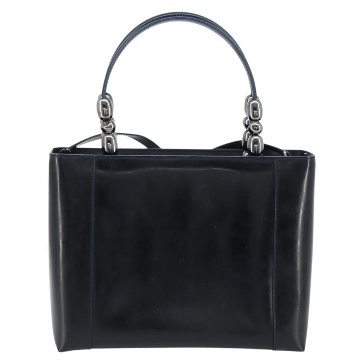 Christian Dior Malice Leather Black Leather Handbag (Pre-Owned)