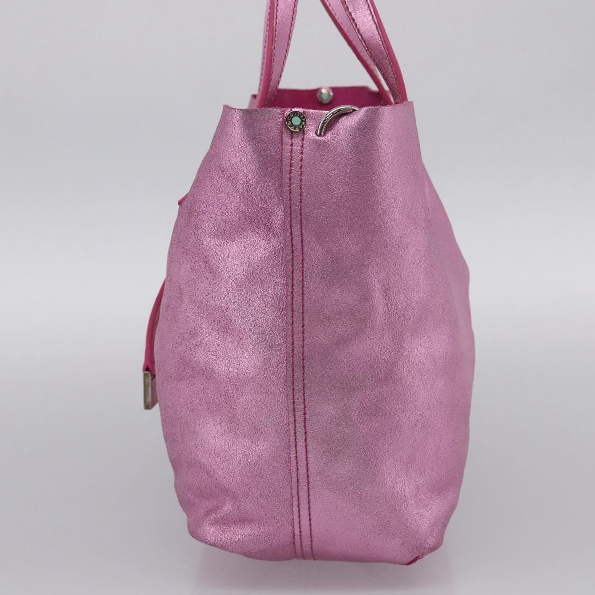 Tiffany & Co. Vintage Leather Pink Stainless_Steel Shoulder Bag Bag (Pre-Owned)