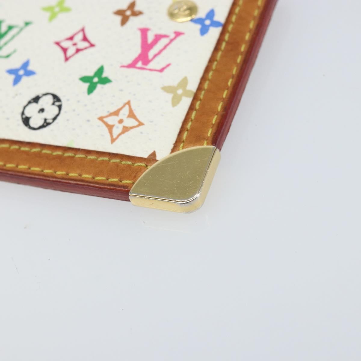 Louis Vuitton Pochette Clés Nm Monogram Multicolor Canvas White Canvas Wallets Accessory (Pre-Owned)