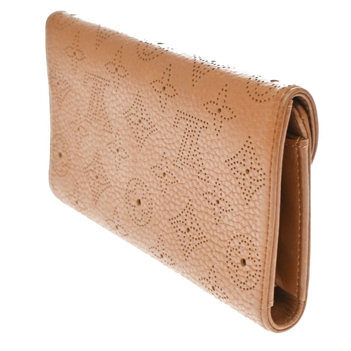 Louis Vuitton Amelia Mahina Leather Brown Leather Wallets Accessory (Pre-Owned)