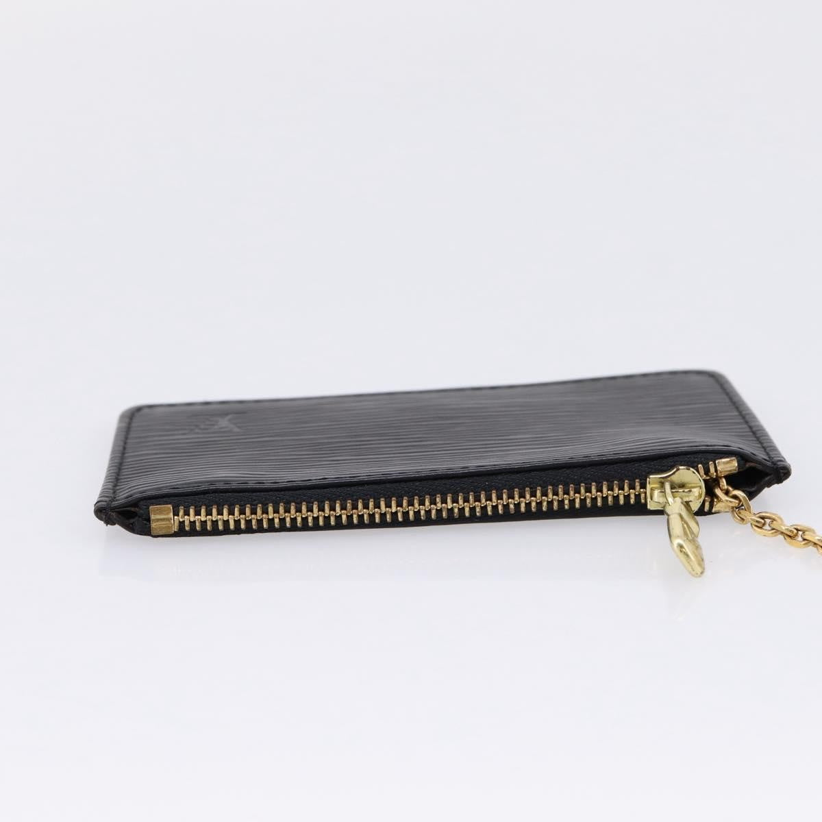 Louis Vuitton Pochette Clés Epi Black Leather Wallets Accessory (Pre-Owned)