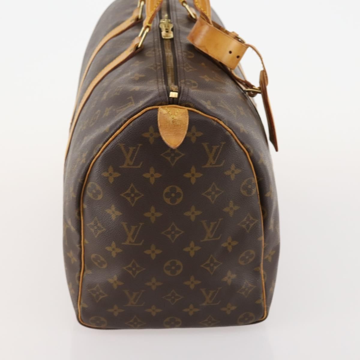 Louis Vuitton Keepall Monogram Canvas Brown Canvas Travel Bag Bag (Pre-Owned)