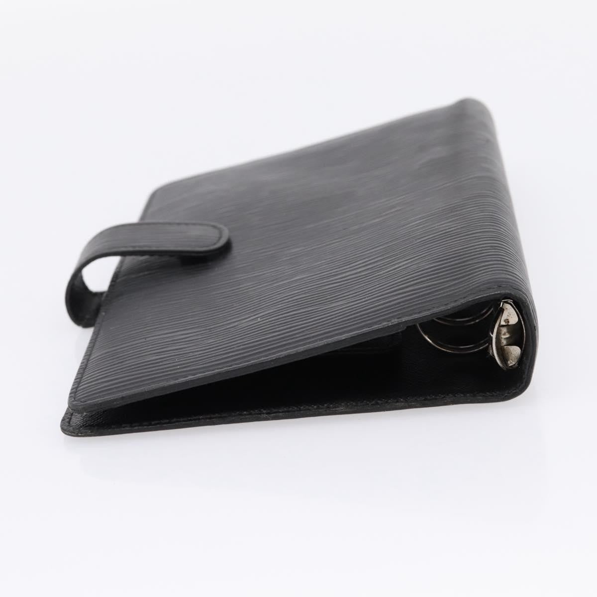 Louis Vuitton Agenda Cover Epi Leather Black Leather Wallets Accessory (Pre-Owned)