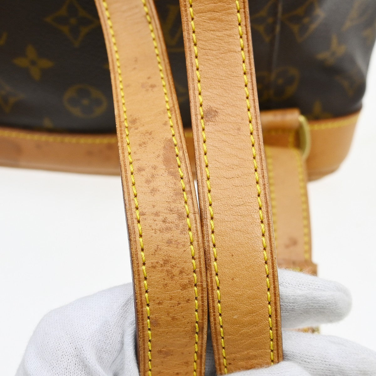 Louis Vuitton Vintage Montsouris Monogram Canvas Brown Canvas Backpack Bag (Pre-Owned)
