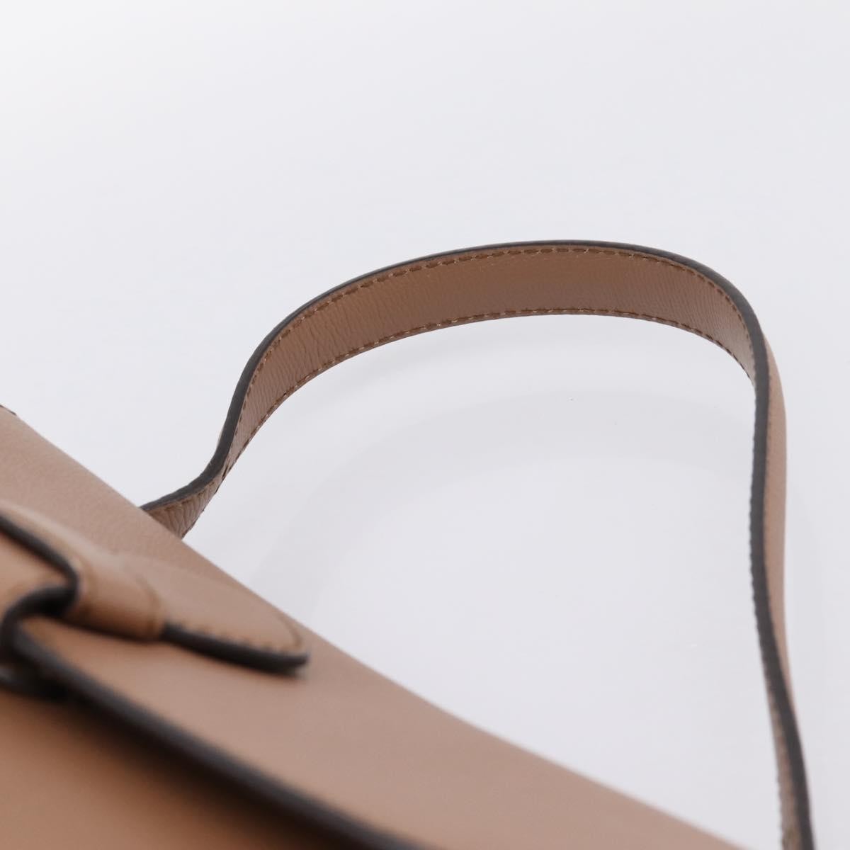 Burberry Camberley Top Handle Leather Brown Leather Shoulder Bag Bag (Pre-Owned)