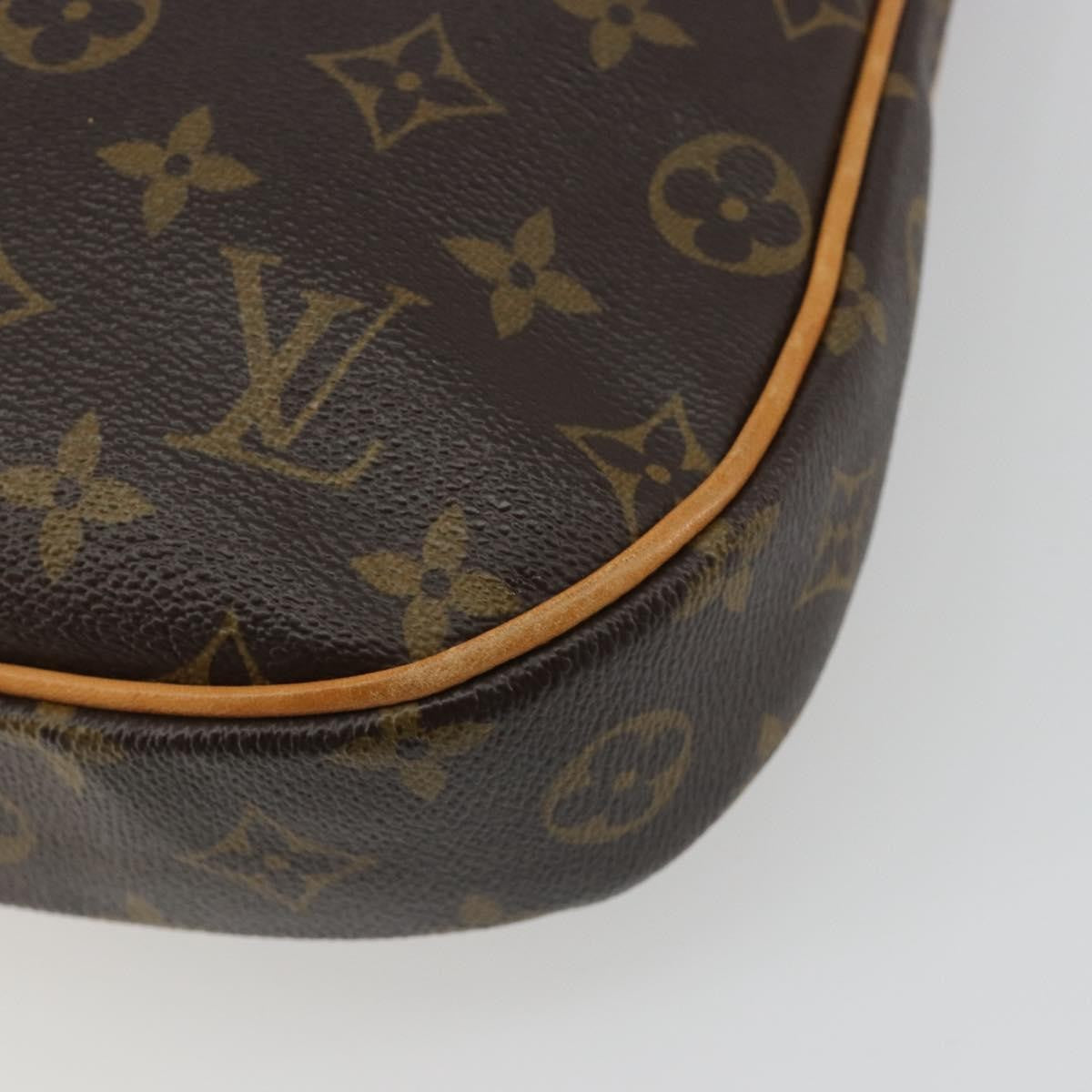 Louis Vuitton Odeon Monogram Canvas Brown Canvas Handbag (Pre-Owned)