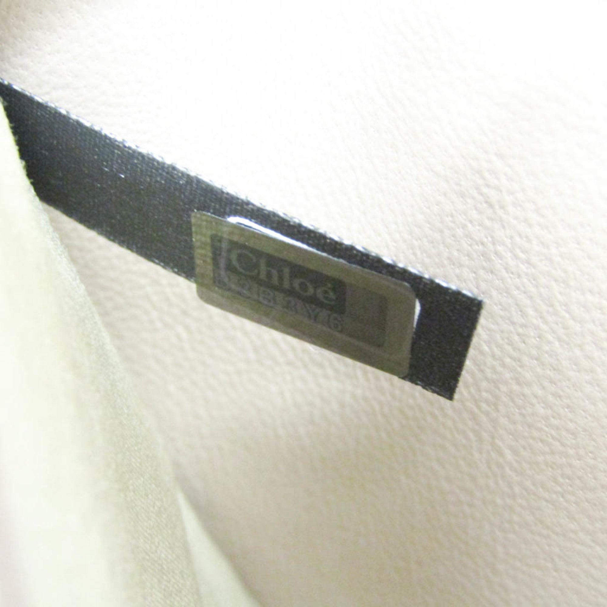 Chloe Bow Detail Wallet On Chain Leather Pink Leather Clutche & Pouche Bag (Pre-Owned)