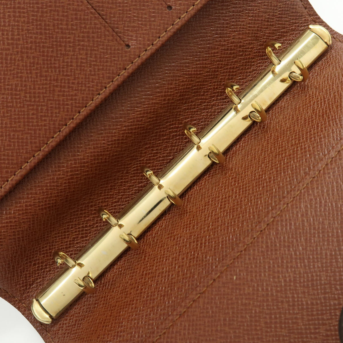 Louis Vuitton Agenda Cover Monogram Canvas Brown Canvas Wallets Accessory (Pre-Owned)
