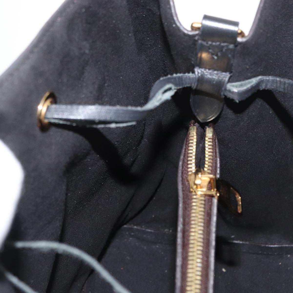Louis Vuitton Neonoe Monogram Canvas Black Canvas Shoulder Bag Bag (Pre-Owned)