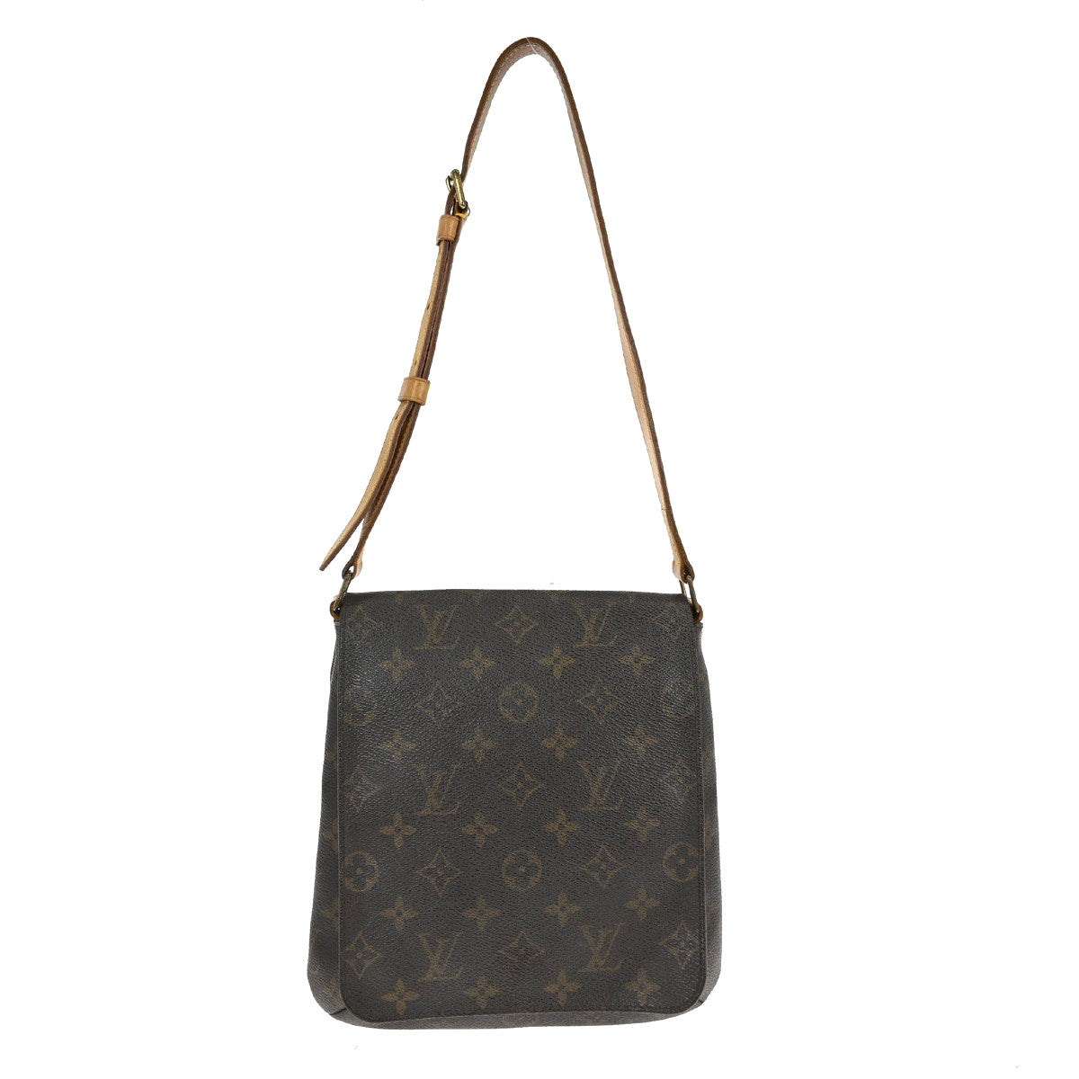 Louis Vuitton Musette Salsa Monogram Canvas Brown Canvas Shoulder Bag Bag (Pre-Owned)