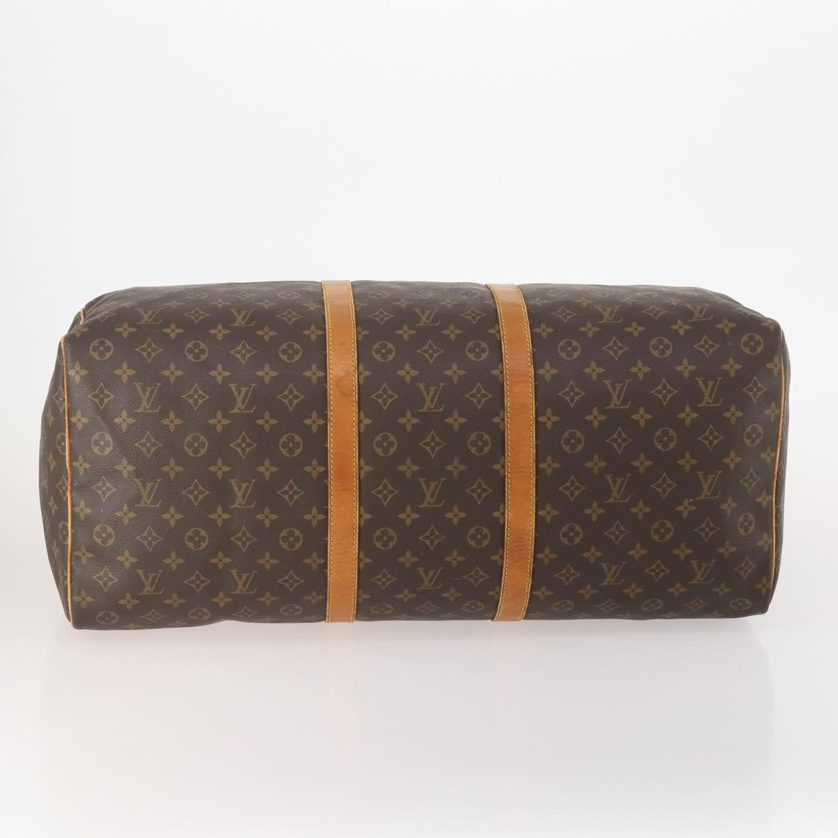 Louis Vuitton Keepall Monogram Canvas Brown Canvas Travel Bag Bag (Pre-Owned)