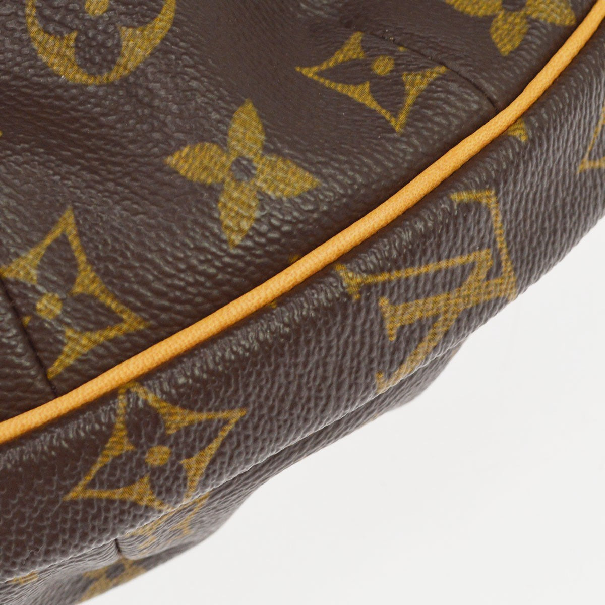 Louis Vuitton Croissant Monogram Canvas Brown Canvas Handbag (Pre-Owned)